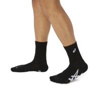 Calcetines Asics Crew Court Negro 1 Par  Oferta + Barato
