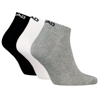 Head All Sports Sneaker Noir Blanc Gris Chaussettes 3 Paires  Offre - Pas cher