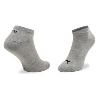 Puma Meias Tênis Preto Branco Cinza 3 pares  Oferta + Barato