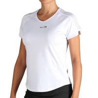 T-shirt en maille sans fin blanc noir  Offre - Pas cher