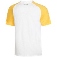 Camiseta Head Performance New York Blanco Banana  Oferta + Barato