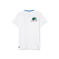 Lacoste Sport Tennis T-shirt Blanc  Offre - Pas cher
