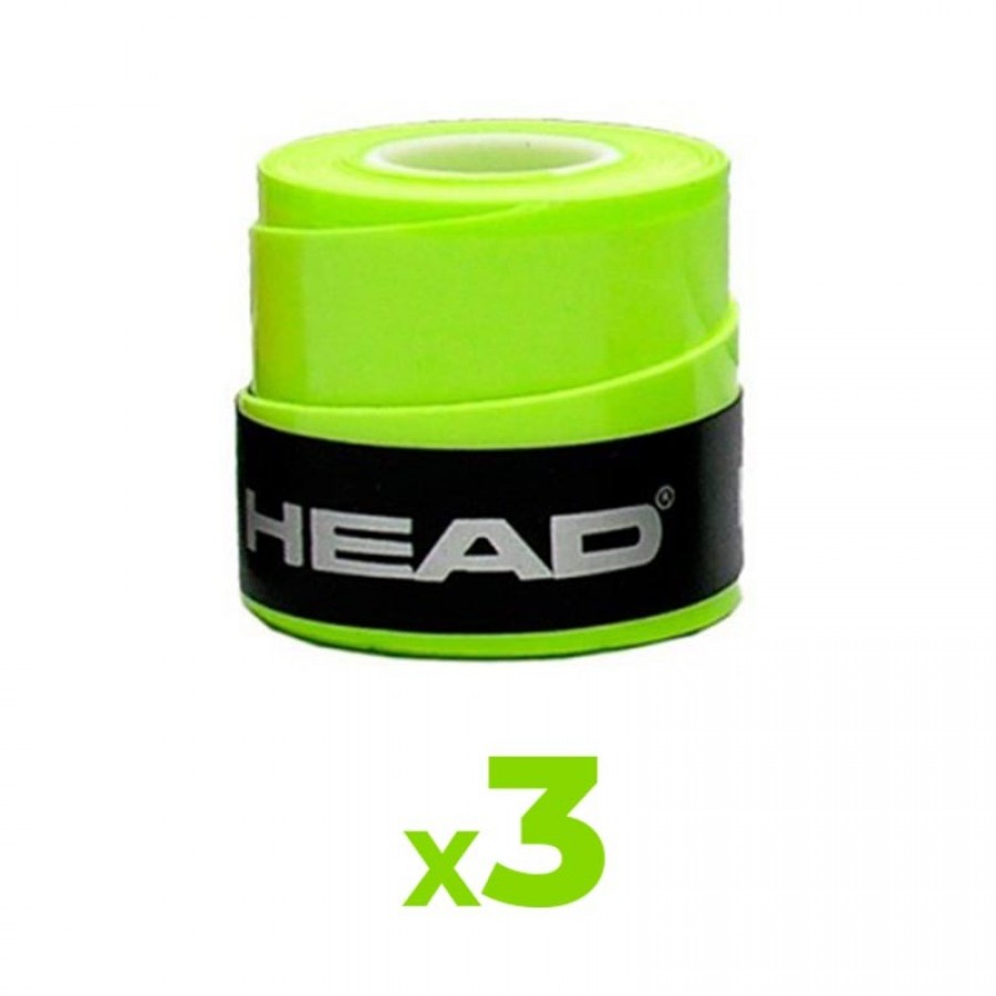 Overgrip Head Xtreme Soft Yellow 3 Unités