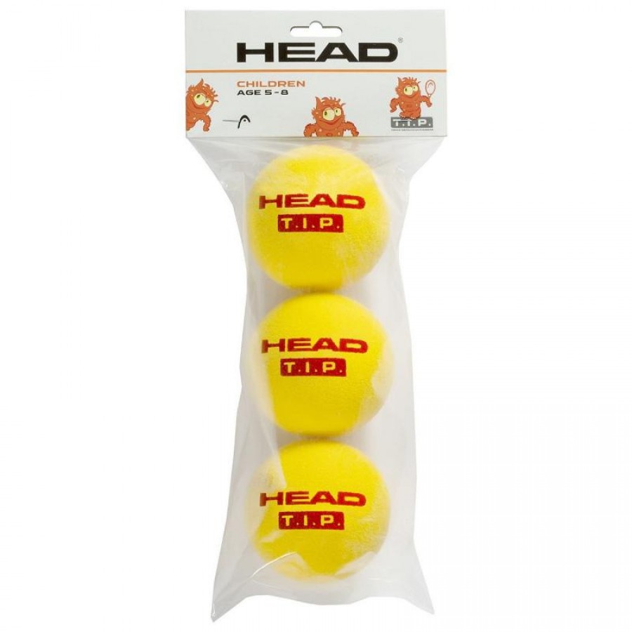 Lot de 3 Boules T.I.P. rouges a tete  Offre - Pas cher