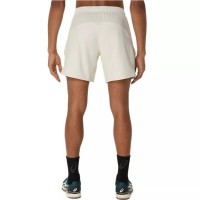 Short Asics Match 7In Beige Claro  Offer + Cheap