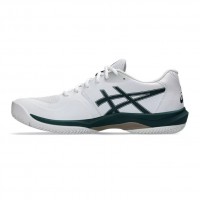 Zapatillas Asics Game FF Clay Blanco Verde Saxon  Oferta + Barato