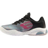 Zapatillas Bullpadel Ionic 24I Negro Gris Claro Mujer  Oferta + Barato